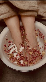 Soins pieds aux fleurs d'Audrey